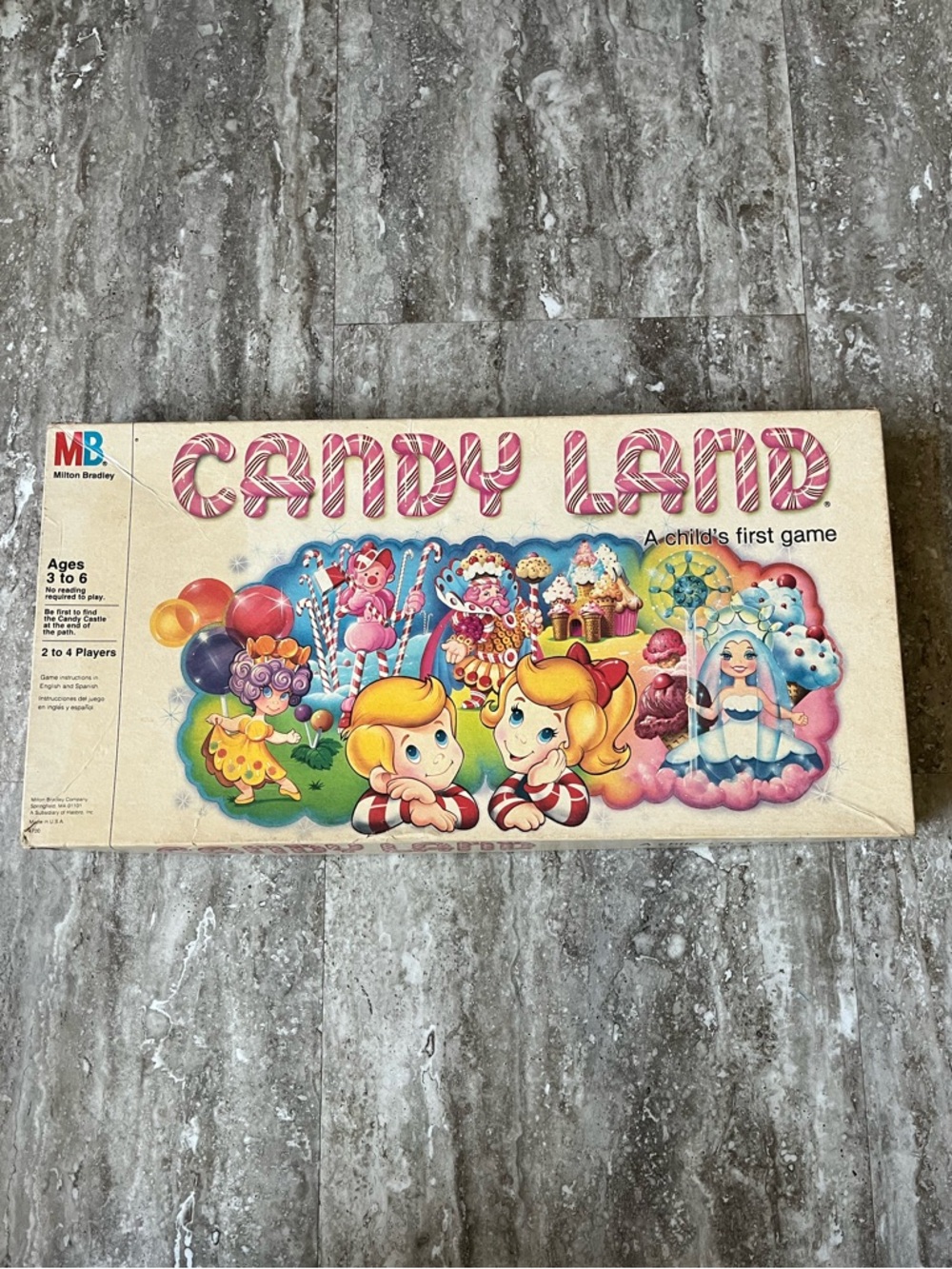 Candy Land Kids Board Game (VTG)